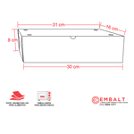 Embalagem para Combos G - Kraft (PCT 100 unids)