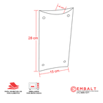 Caixa de Pastel Tam.25 - Preto (PCT 100 unids)