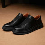 Tera 37801 Couro Floater Preto Floater Mouro Sola Gelo 