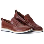 9001 Loafer Elite Couro Premium Mouro