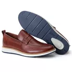 9001 Loafer Elite Couro Premium Mouro