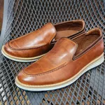 9008 Sapato Masculino Elite Couro Castor Chelsea