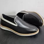 9008 Sapato Masculino Elite Couro Preto Chelsea