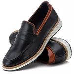 9009 Sapato Masculino Preto Chelsea