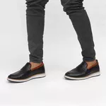 9009 Sapato Masculino Preto Chelsea