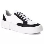 2821 Comfort/Nobuck Branco/Preto Everest Gelo