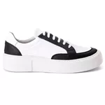 2821 Comfort/Nobuck Branco/Preto Everest Gelo