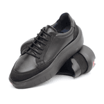22005 Nobuck/Verniz Allblack Hongkong Preto
