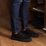 17000 Nobuck Allblack Londres Preto/preto