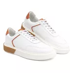 17005 Comfort/Nobuck Branco/Castor Londres Gelo/Amber