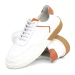 17005 Comfort/Nobuck Branco/Castor Londres Gelo/Amber