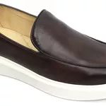 5503 Slip On Masculino Milao Comfort Café