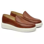 5503 Slip On Masculino Milao Comfort Castor