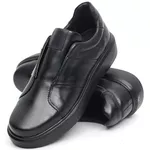 5504 Casual Masculino Milao Luvado Comfort All Black