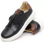 5504 Casual Masculino Milao Luvado Comfort Preto