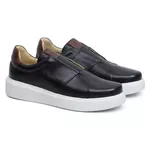 5504 Casual Masculino Milao Luvado Comfort Preto