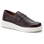 5506 Sapato Slip On Masculino Milao Café