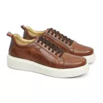 5509 Sapato Masculino Comfort Milao Castor