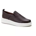 5511 Sapato Masculino Slip On Milao Café