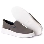 5511 Nobuck Cinza Milao Gelo