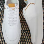 5512 Sapato Masculino Casual Milao Comfot Branco Castor