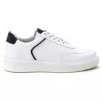 5512 Sapato Masculino Casual Milao Comfot Branco Marinho