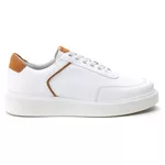 5512 Sapato Masculino Casual Milao Comfot Branco Castor