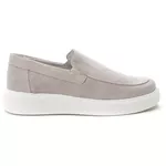5513 Slip On Masculino Em Couro Milao Areia