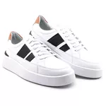 18005 Branco/Preto/Laranja Olimpo Branco/Preto