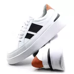 18005 Branco/Preto/Laranja Olimpo Branco/Preto