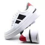 18005 Branco/Preto/Vermelho Olimpo Branco/Preto