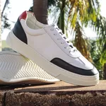 18007 Branco Preto Laranja Rio Gelo