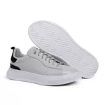 30003 Off White Nobuck Preto Rio Gelo