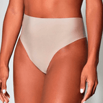 FIO HOT PANTS CORTE A LASER - SEPIA