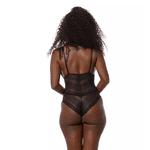 BODY SEXY PRETO SEM BOJO E SEM ARO - PRETO