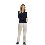 PIJAMA LONGO VISCOLYCRA AZUL MARINHO - MARINHO