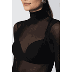 840 SEGUDA PELE GOLA ALTA - PRETO