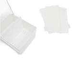 Divisória Para Fichário de Mesa 4x6 Pct/9 Branco