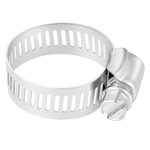 Kit 100 Abraçadeira Metal para Mangueira de Gás 1" Ômega