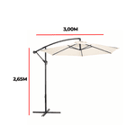 Ombrelone Lateral Guarda-Sol 3M X 2,5M Ômega