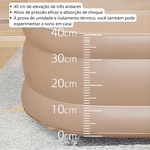 Colchão Inflável Casal Premium com Bomba Elétrica Embutida