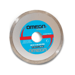 Kit 5 Disco Diamantado Contínuo 110mm X 22,23mm Ômega