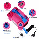 Inflador de Balões e Bexigas Elétrico 