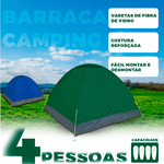 Barraca Camping 4 Pessoas