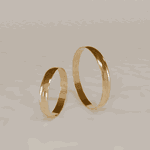 Alianças de noivado casamento em ouro 18k 750 tradicional abauladas tradicionais 2.5mm