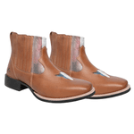 Botina Masculina Country em Couro Whisky - PROMOÇÃO