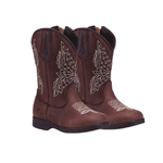 BOTA TEXANA INFANTIL NAPA CHOCOLATE