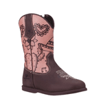 BOTA TEXANA INFANTIL FEMININA FÓSSIL CAFÉ