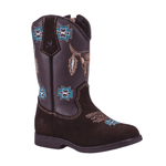 BOTA TEXANA INFANTIL MASCULINA NOBUCK CAFÉ