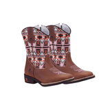 BOTA TEXANA JUVENIL FEMININA FÓSSIL CARAMELO 